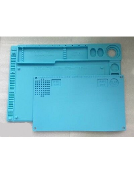 TAPPETO ISOLANTE IN SILICONE PER RIPARAZIONI SMARPHONE TABLET IPHONE  SAMSUNG V10